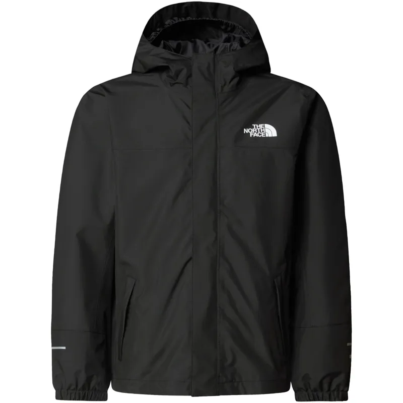 The North Face Boys Antora Rain Jacket - TNF Black-TNF Black