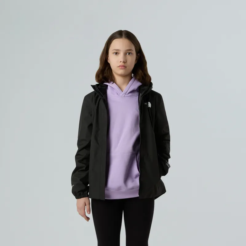 The North Face Girls Antora Rain Jacket - TNF Black-TNF Black-3