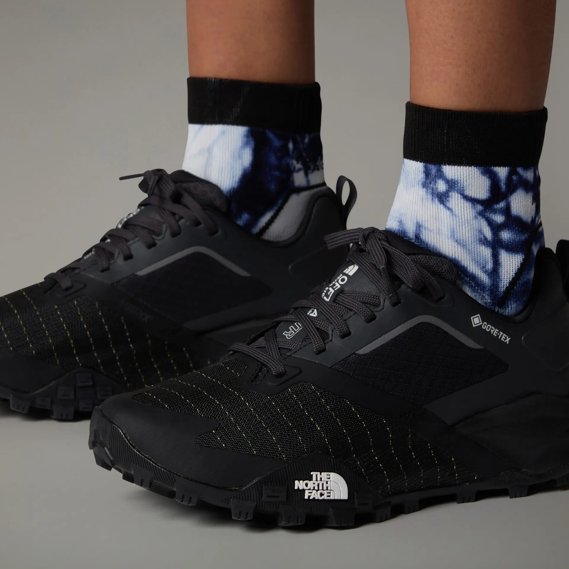 The North Face Womens Offtrail TR GTX Running Shoes Asphalt Grey