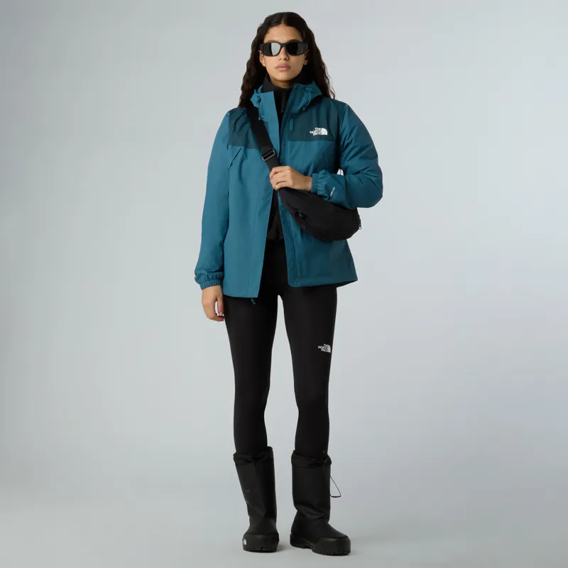 The North Face Womens Antora Rain Jacket - Space-Deep Cypress-5