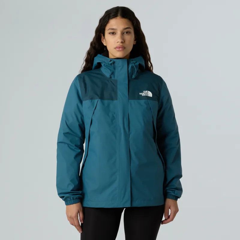 The North Face Womens Antora Rain Jacket - Space-Deep Cypress-2