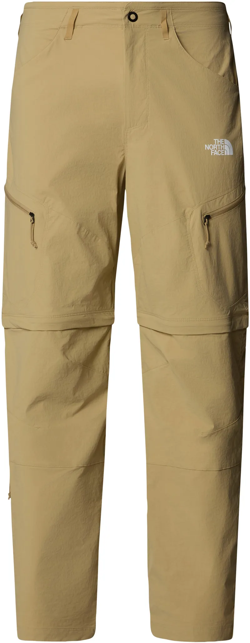 The North Face Mens Exploration Conv Reg Tapered Trousers - Khaki Stone