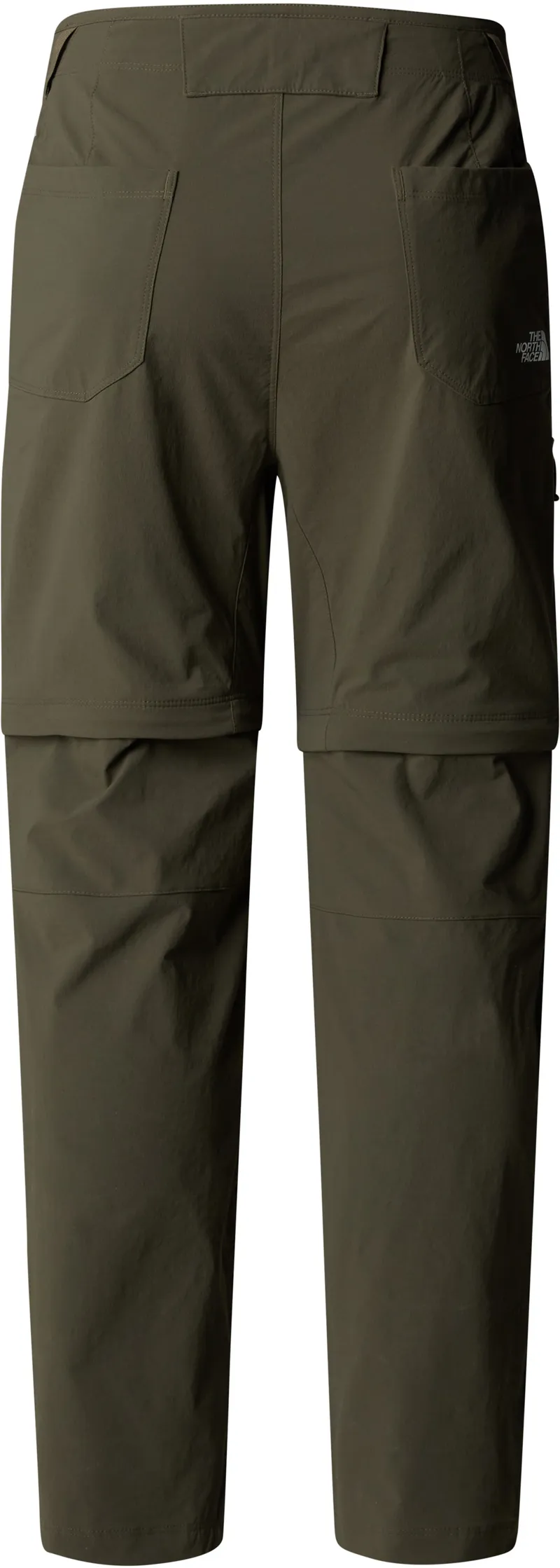 The North Face Womens Exploration Convertible Regular Straight Trousers - New Taupe Green-1