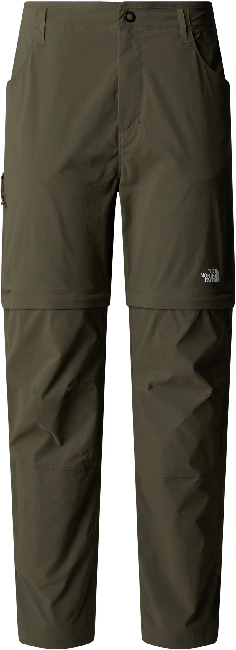 The North Face Womens Exploration Convertible Regular Straight Trousers - New Taupe Green