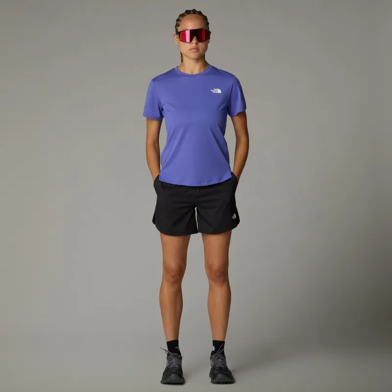 The North Face Womens Flex SS Tee - Indigo Plum-3