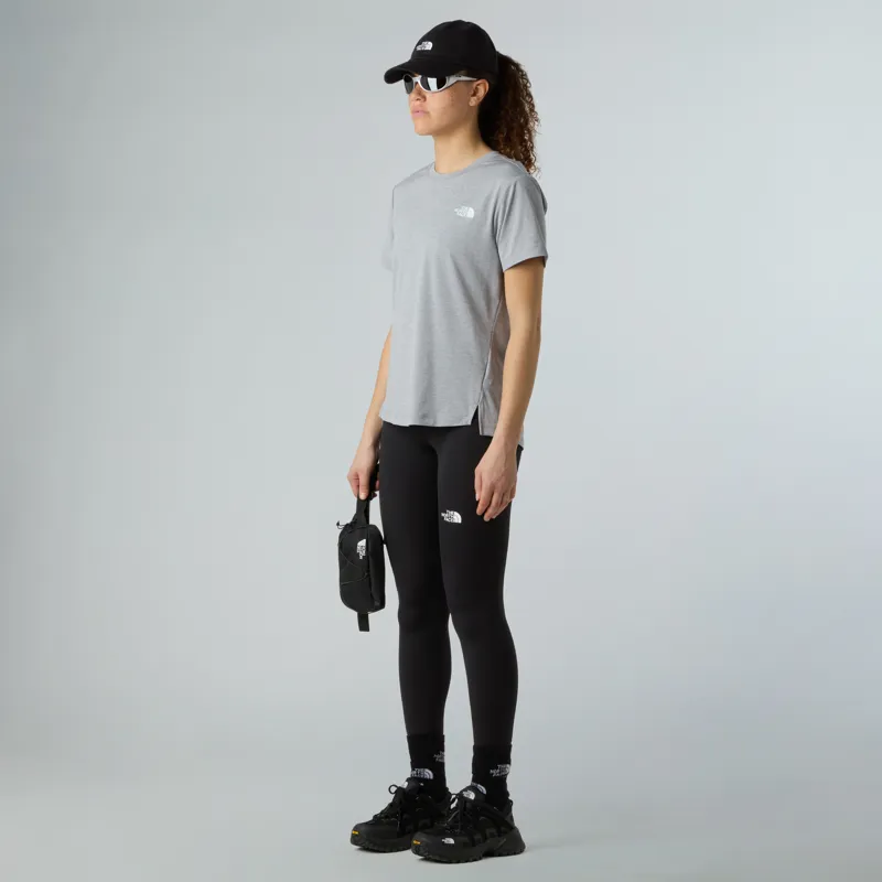 The North Face Womens Flex Short Sleeved Tee - TNF Pale Grey Heather-4