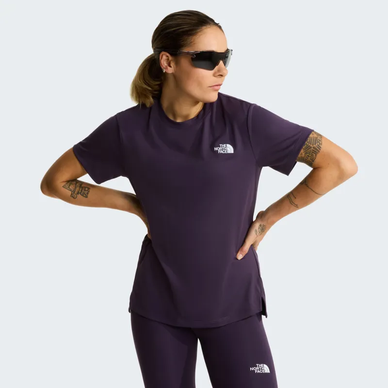 The North Face Womens Flex Short Sleeves Tee - Endless Dusk-2