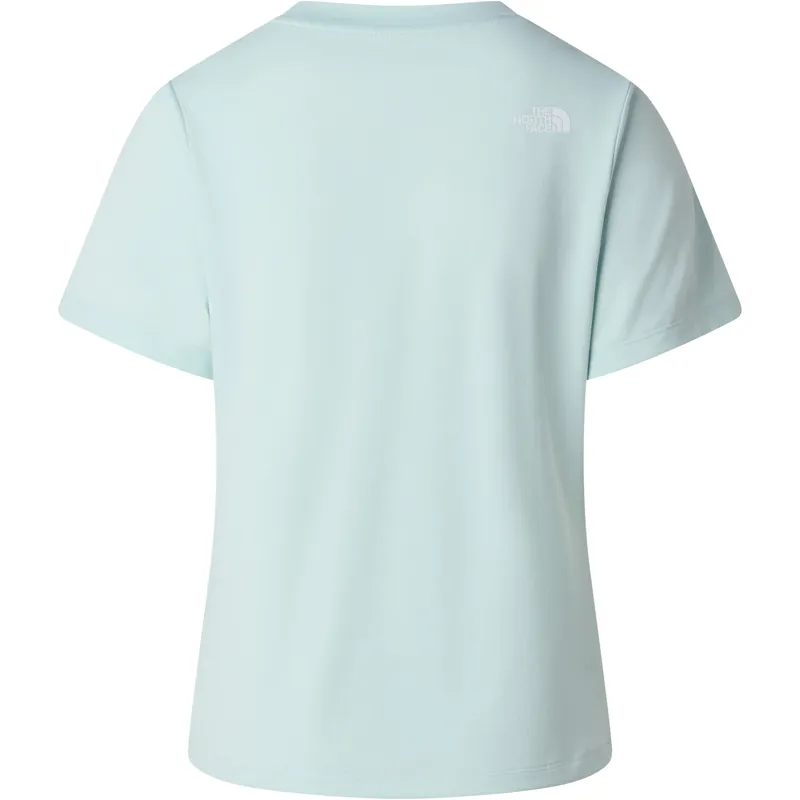 The North Face Womens Flex Short Sleeved Tee - Opal Frost-1