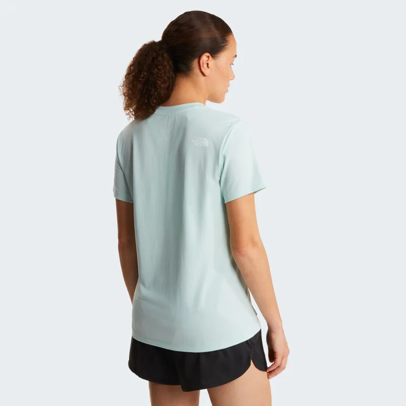The North Face Womens Flex Short Sleeved Tee - Opal Frost-4