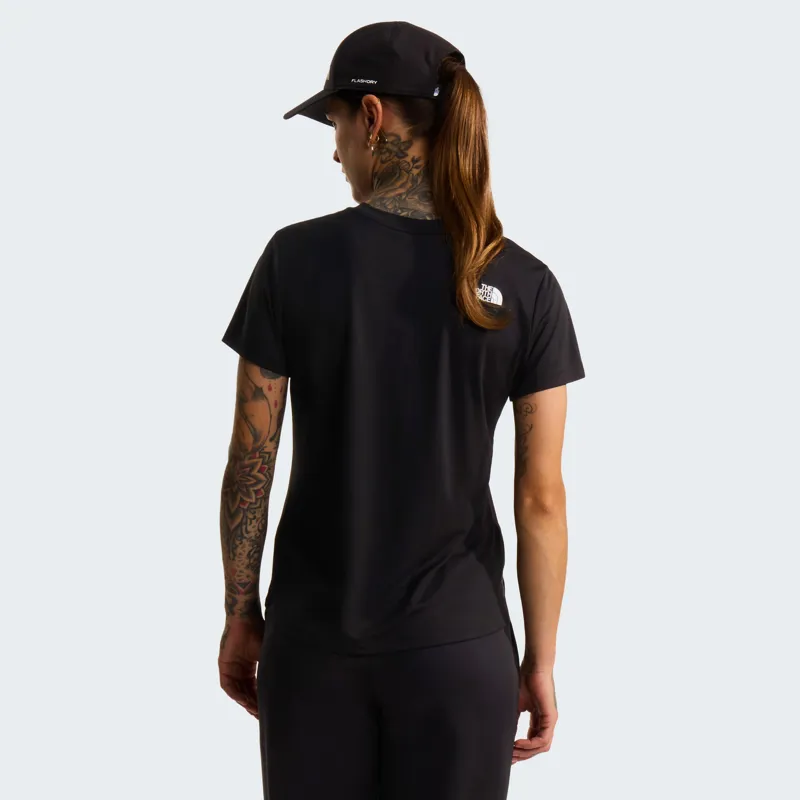 The North Face Womens Flex Short Sleeves Tee - TNF Black-3