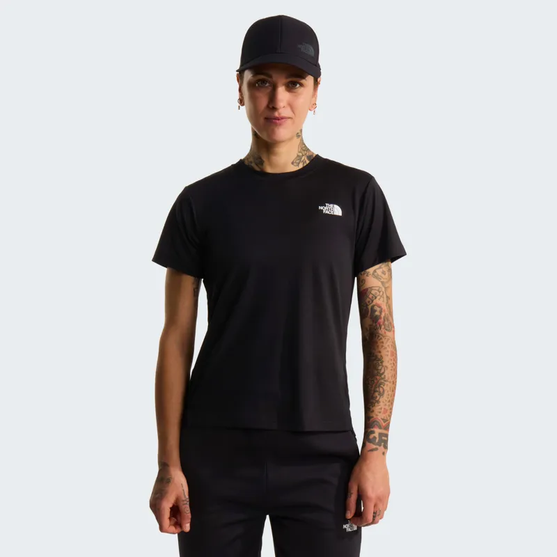 The North Face Womens Flex Short Sleeves Tee - TNF Black-2