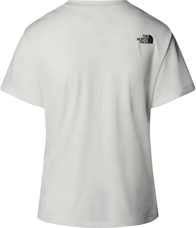 The North Face Womens Flex Short Sleeved Tee - White Dune-1