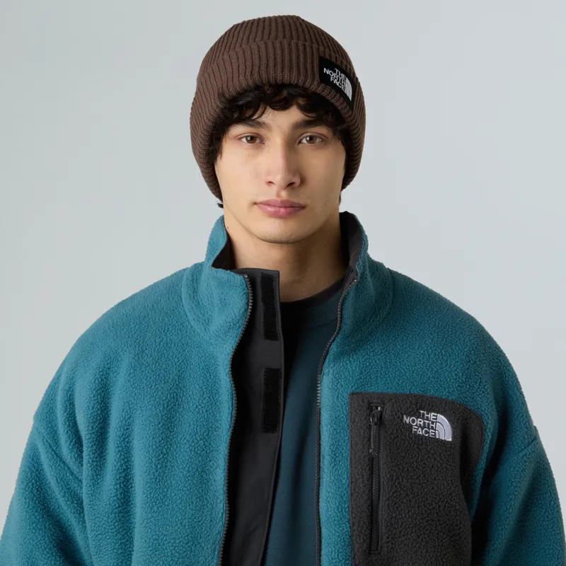The North Face Salty Lined Beanie - Smokey Brown-3