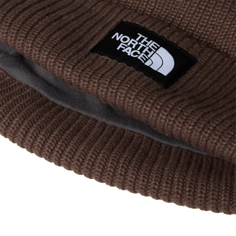 The North Face Salty Lined Beanie - Smokey Brown-2