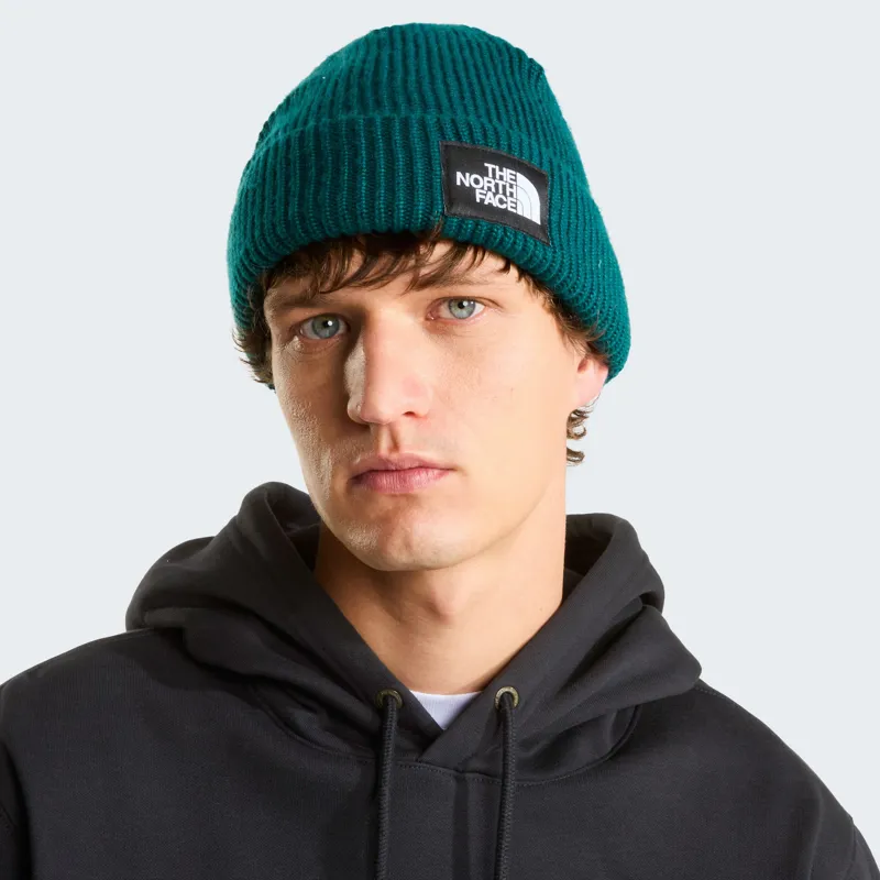 The North Face Salty Lined Beanie - Pacific Teal-2