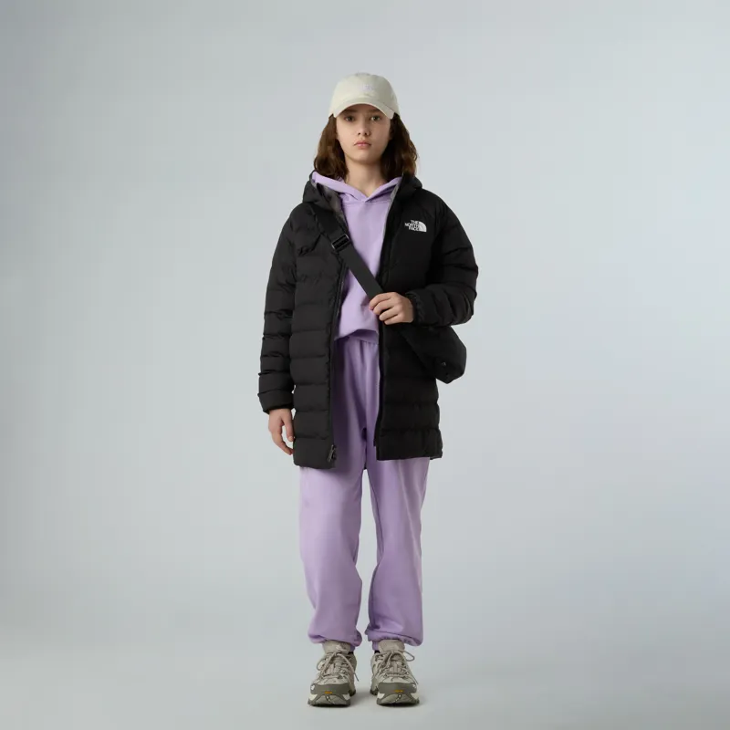 The North Face Girls Reversible Perrito Parka - TNF Black-6
