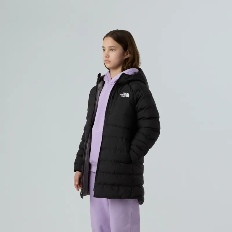The North Face Girls Reversible Perrito Parka - TNF Black-4