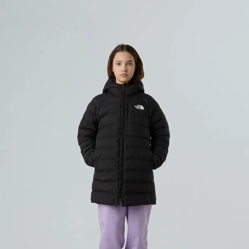 The North Face Girls Reversible Perrito Parka - TNF Black-3