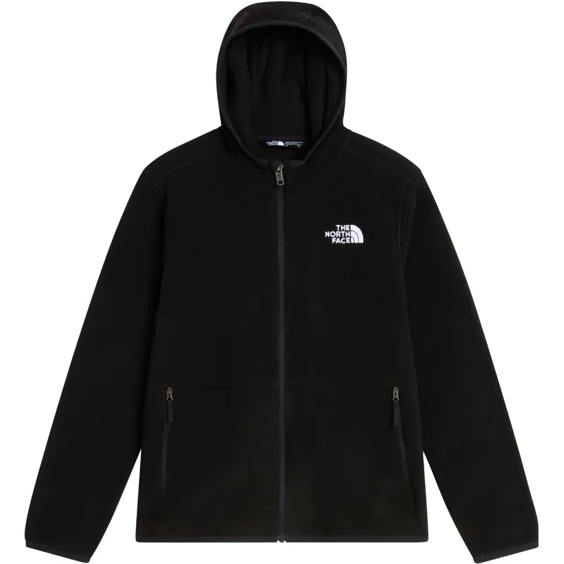 The North Face Teen Glacier Full Zip Hoodie - TNF Black