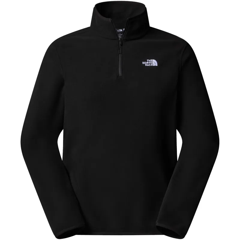 The North Face Mens Glacier Fleece 1/4 Zip Jacket - TNF Black