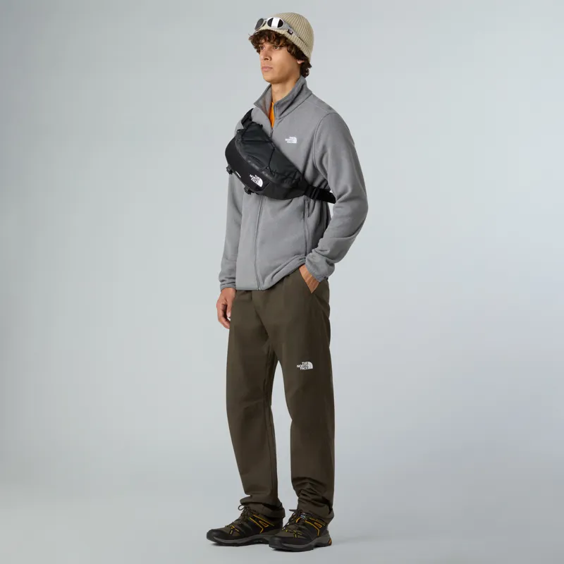 The North Face Mens Glacier Fleece Jacket - TNF Mid Grey Heather-3