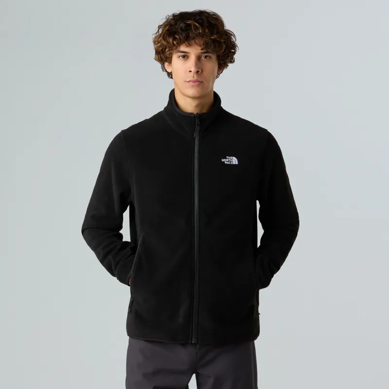 The North Face Mens Glacier Fleece Jacket - TNF Black-2