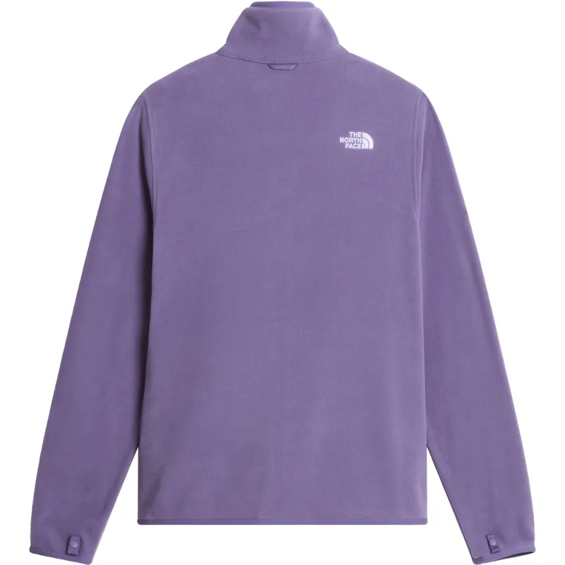 The North Face Womens Glacier Fleece Jacket - Grounded Plum-1