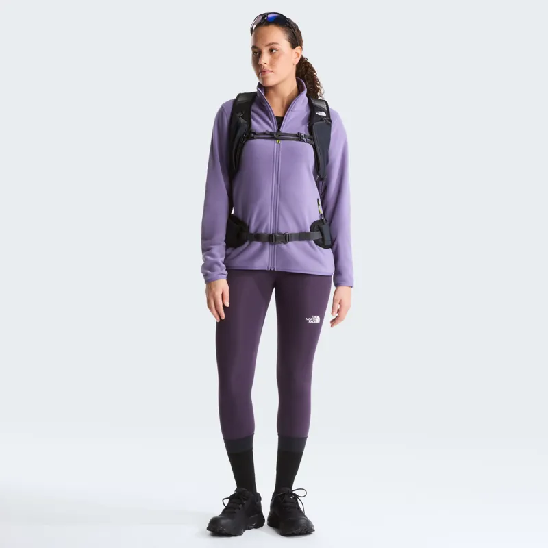 The North Face Womens Glacier Fleece Jacket - Grounded Plum-5