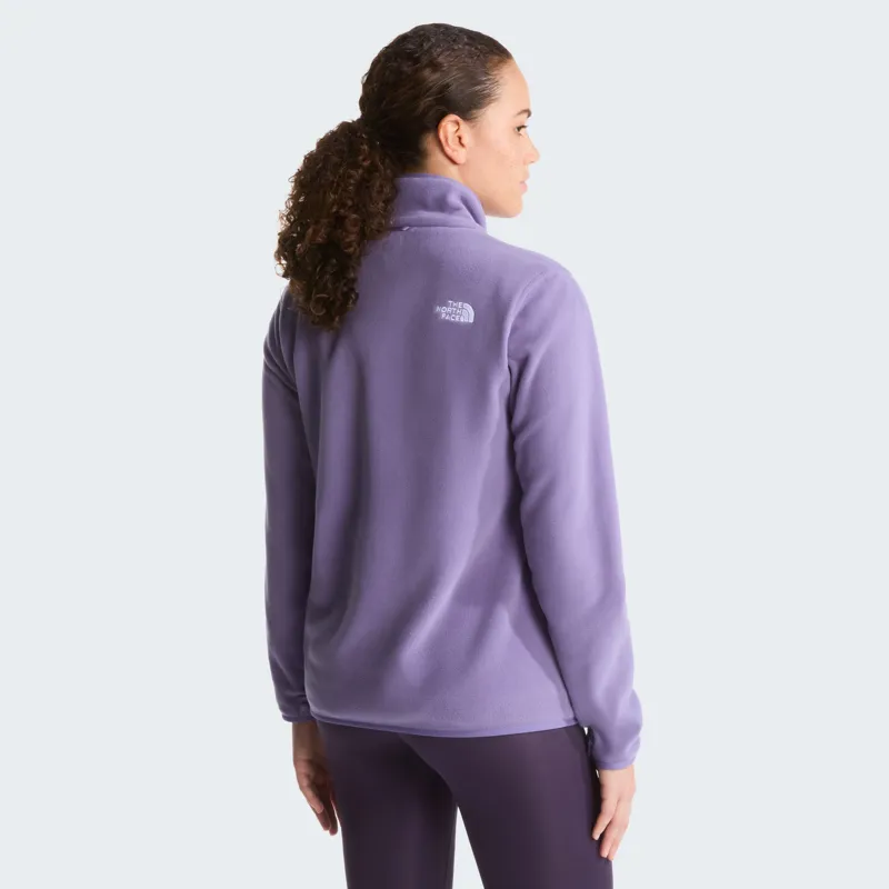 The North Face Womens Glacier Fleece Jacket - Grounded Plum-4