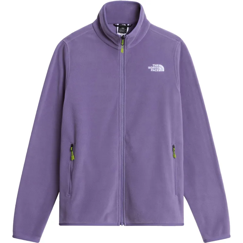The North Face Womens Glacier Fleece Jacket - Grounded Plum