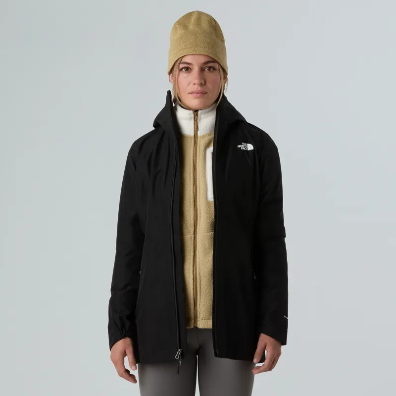 The North Face Womens Hikesteller Parka Shell Jacket - TNF Black-5