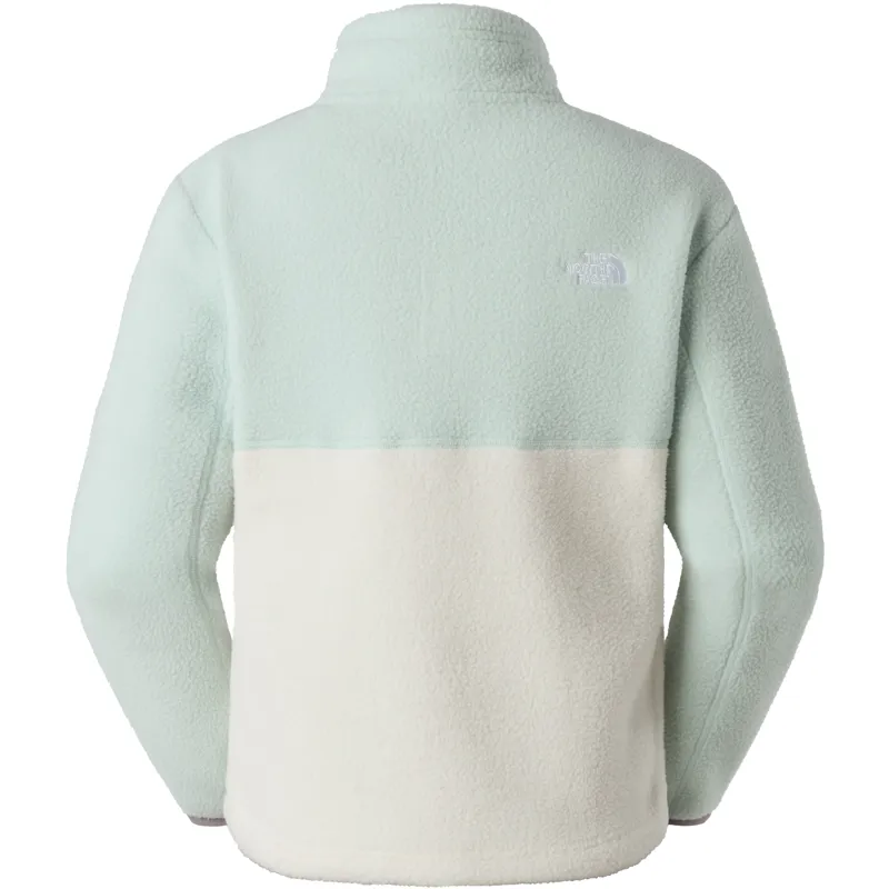 The North Face Womens Yumiori 1/4 Zip Fleece - White Dune-Opal Frost-Transcendent Grey-1
