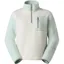 The North Face Womens Yumiori 1/4 Zip Fleece - White Dune-Opal Frost-Transcendent Grey