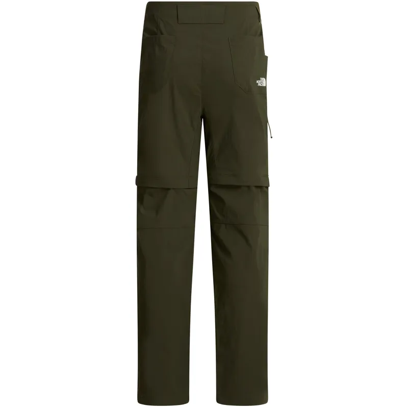 The North Face Womens Exploration Reg Straight Convertible Trousers - New Taupe Green-1