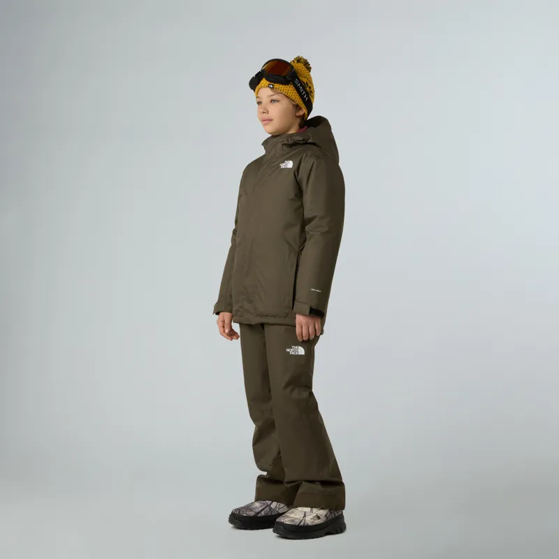 The North Face Teen Snowquest Jacket - New Taupe Green-5