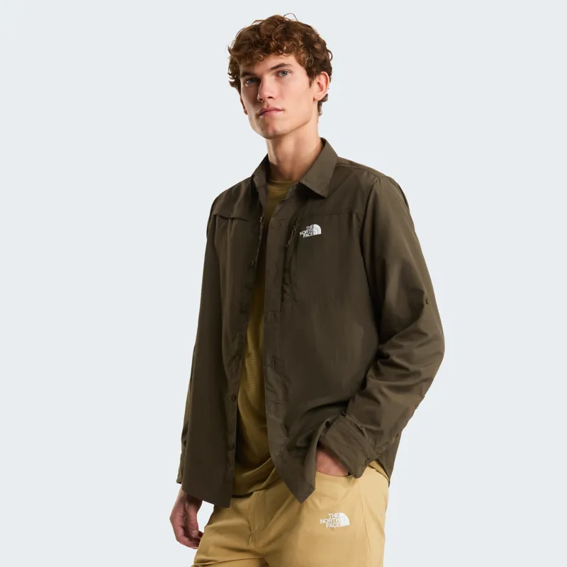 The North Face Mens Sequoia Shirt - New Taupe Green-3