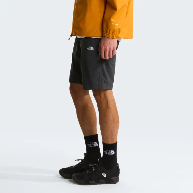 The North Face Mens Tanken Shorts - Asphalt Grey-TNF Black-3