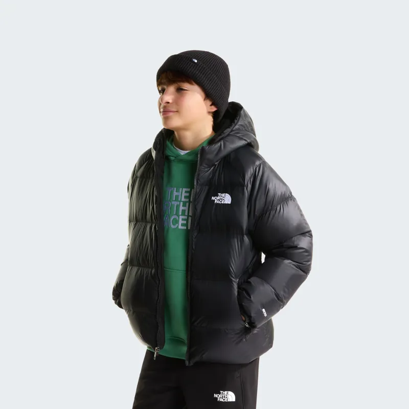 The North Face Boys Hydrenalite Down Hooded Jacket - TNF Black-3