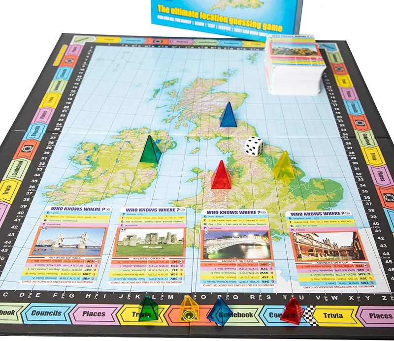 Wildcard Games Who Knows Where - UK and Ireland Game-4