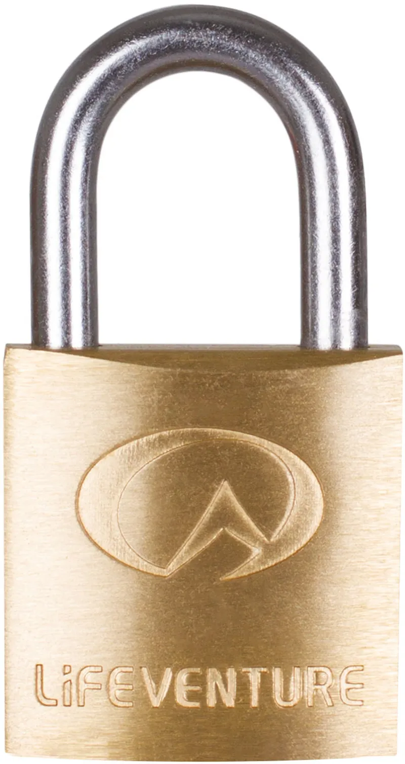 Lifeventure Small Brass Padlocks - Twin Pack-3