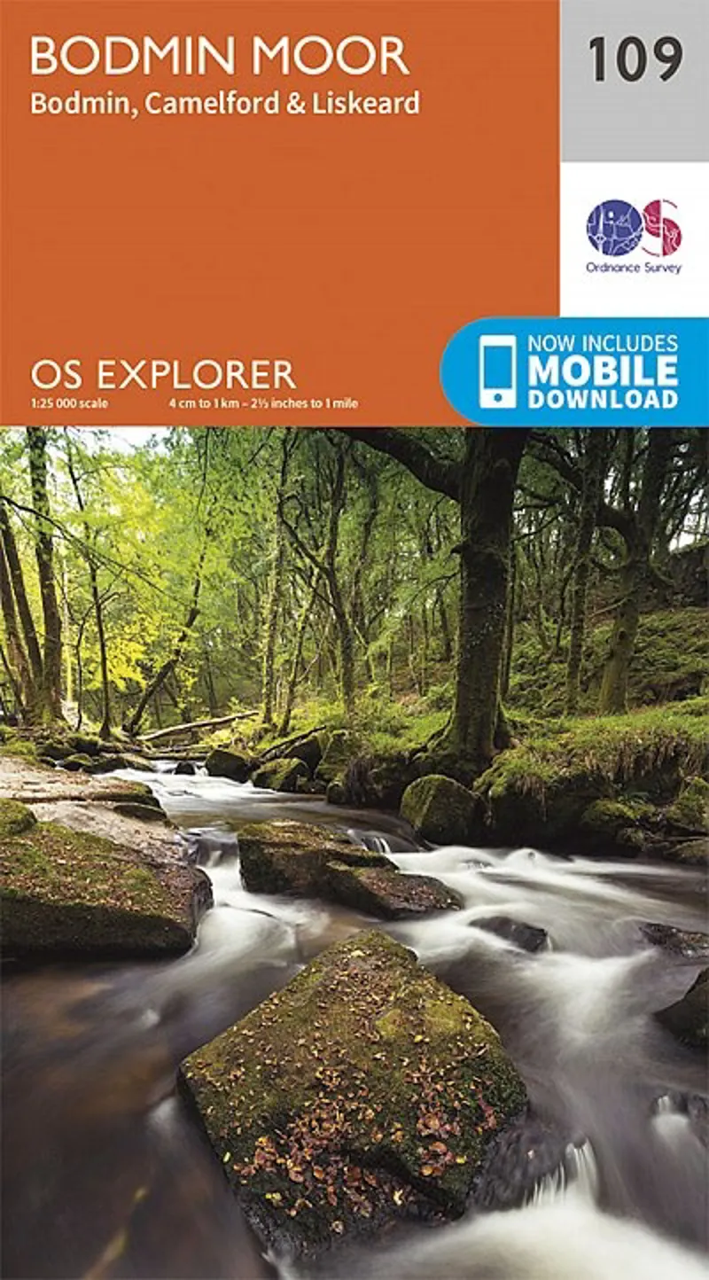 OS Explorer Map 109 - Bodmin Moor