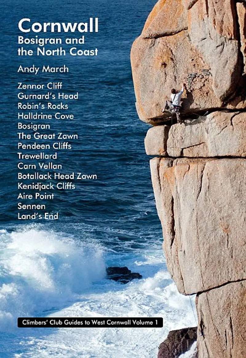 Climbers Club Guide Cornwall Bosigran and the North Coast