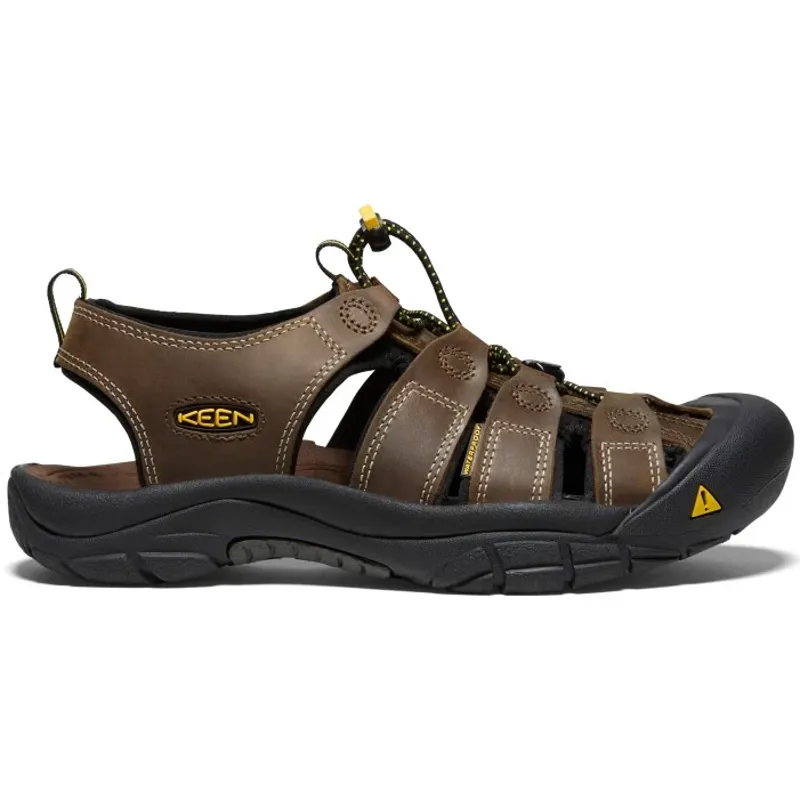 Keen Mens Newport Leather Sandals - Bison