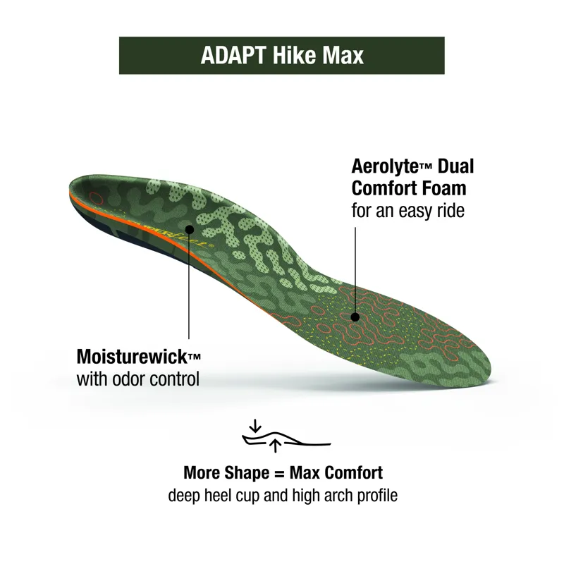 Superfeet ADAPT Hike Max Insoles-3