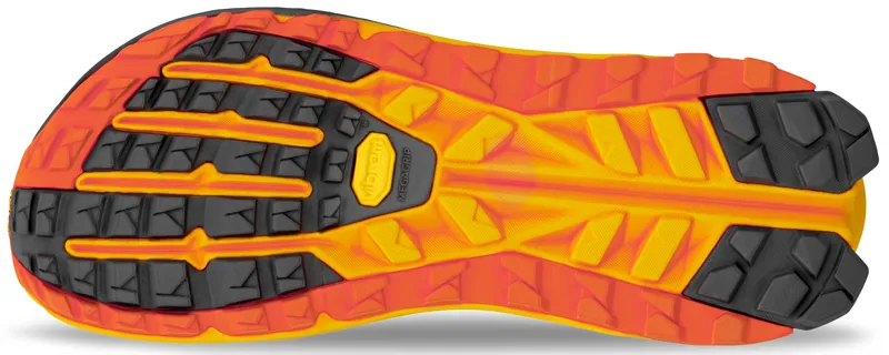 Altra Mens Olympus 6 Trail Shoes - Black-Orange-8