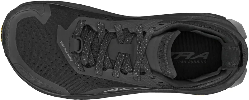 Altra Womens Olympus 6 Trail Shoes - Black-Black-4
