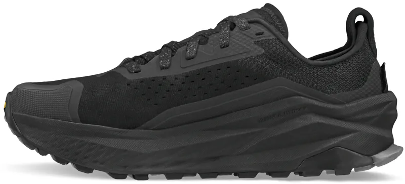 Altra Womens Olympus 6 Trail Shoes - Black-Black-1