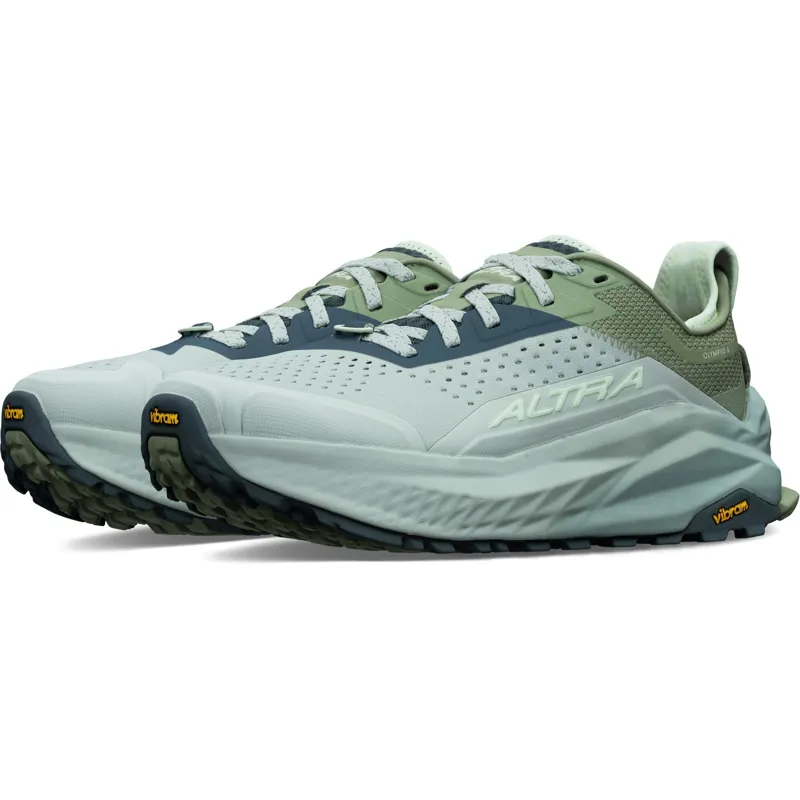 Altra Womens Olympus 6 Trail Shoes - Gray Shadow-6