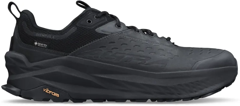 Altra Mens Olympus 6 Hike Low GTX Shoes - Black