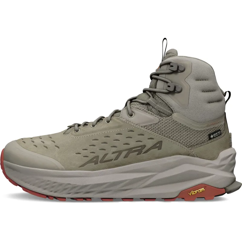 Altra Mens Olympus 6 Hike Mid GTX Boots - Brown-Taupe-1